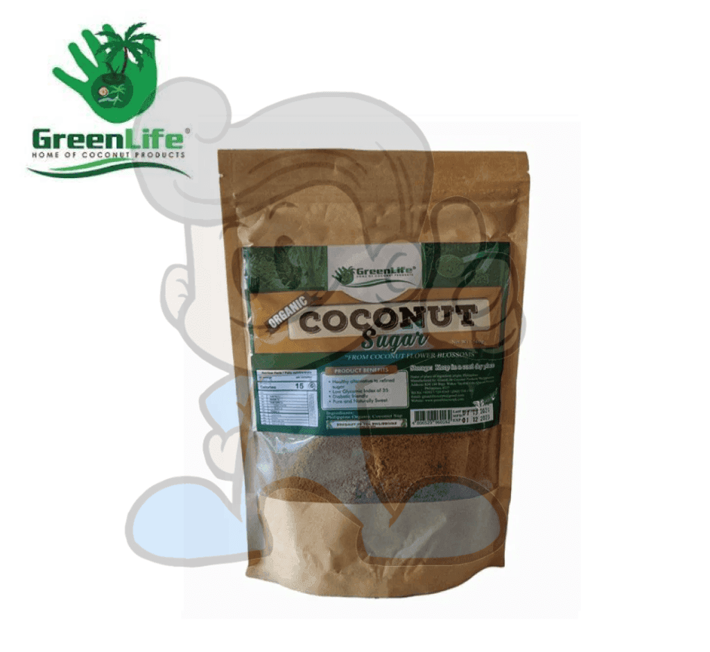 Greenlife Organic Coconut Sugar 500G Groceries