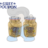Grey Poupon Mustard Country Dijon (2 X 8 Oz) Groceries
