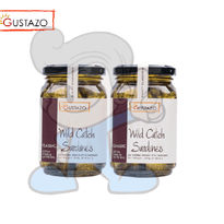 Gustazo Wild Catch Sardines In Classic Extra Virgin Olive Oil (2 X 250 G) Groceries