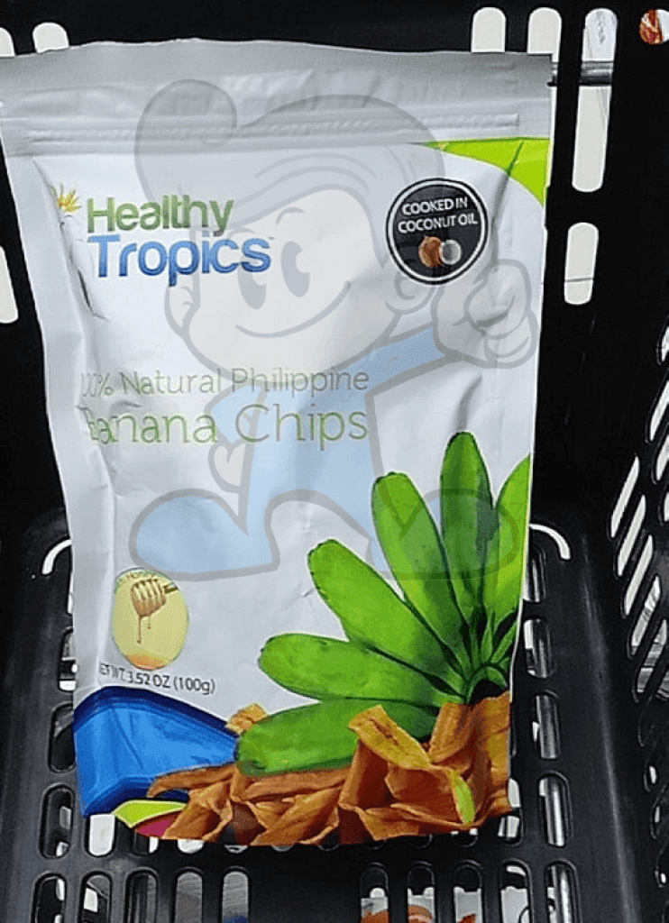 Healthy Tropics Banana Chip (3 X 100G) Groceries
