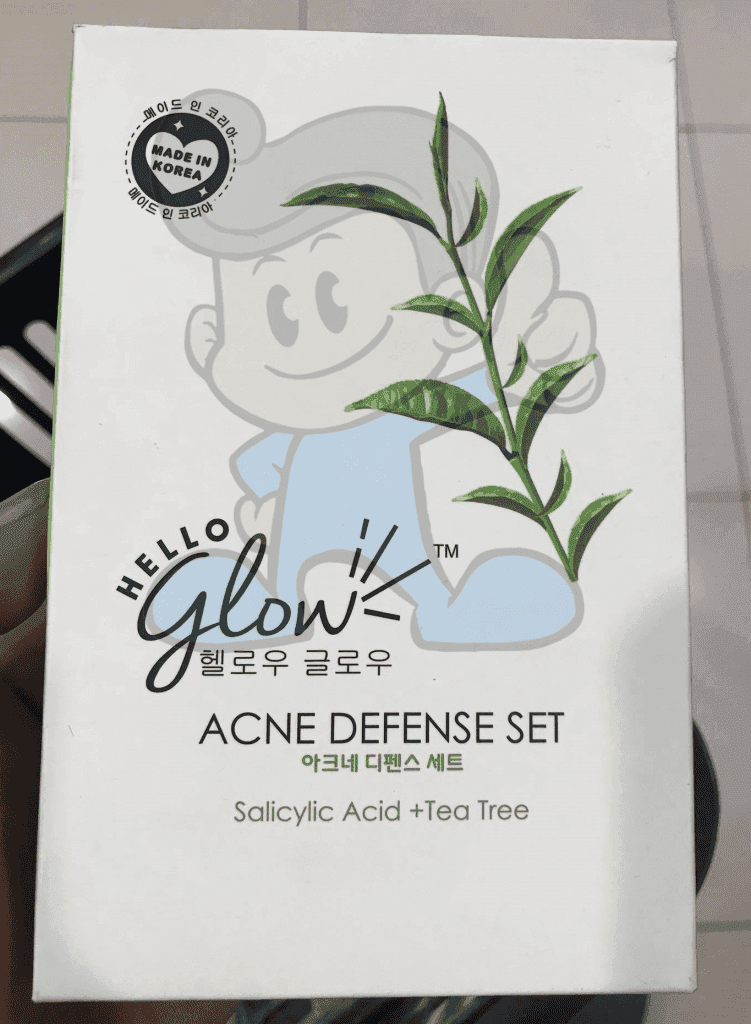 Hello Glow Acne Defense Set Beauty