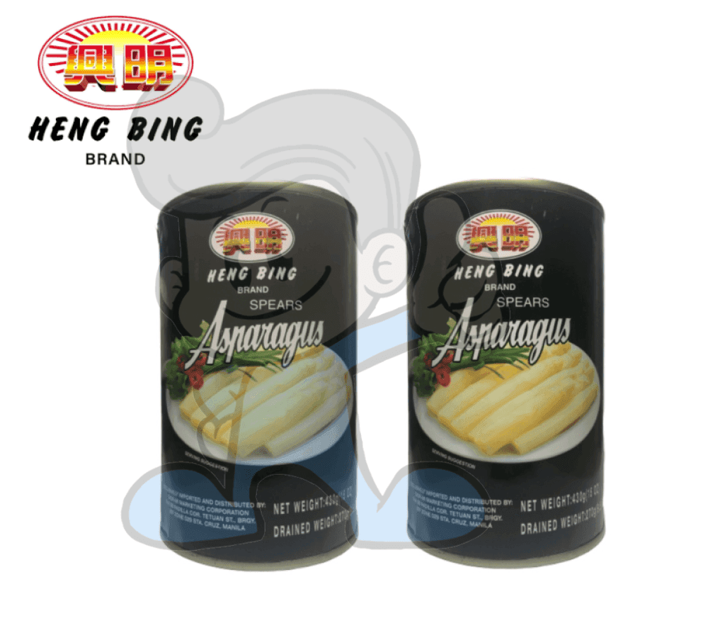 Heng Bing Asparagus Spears (2 X 430G) Groceries