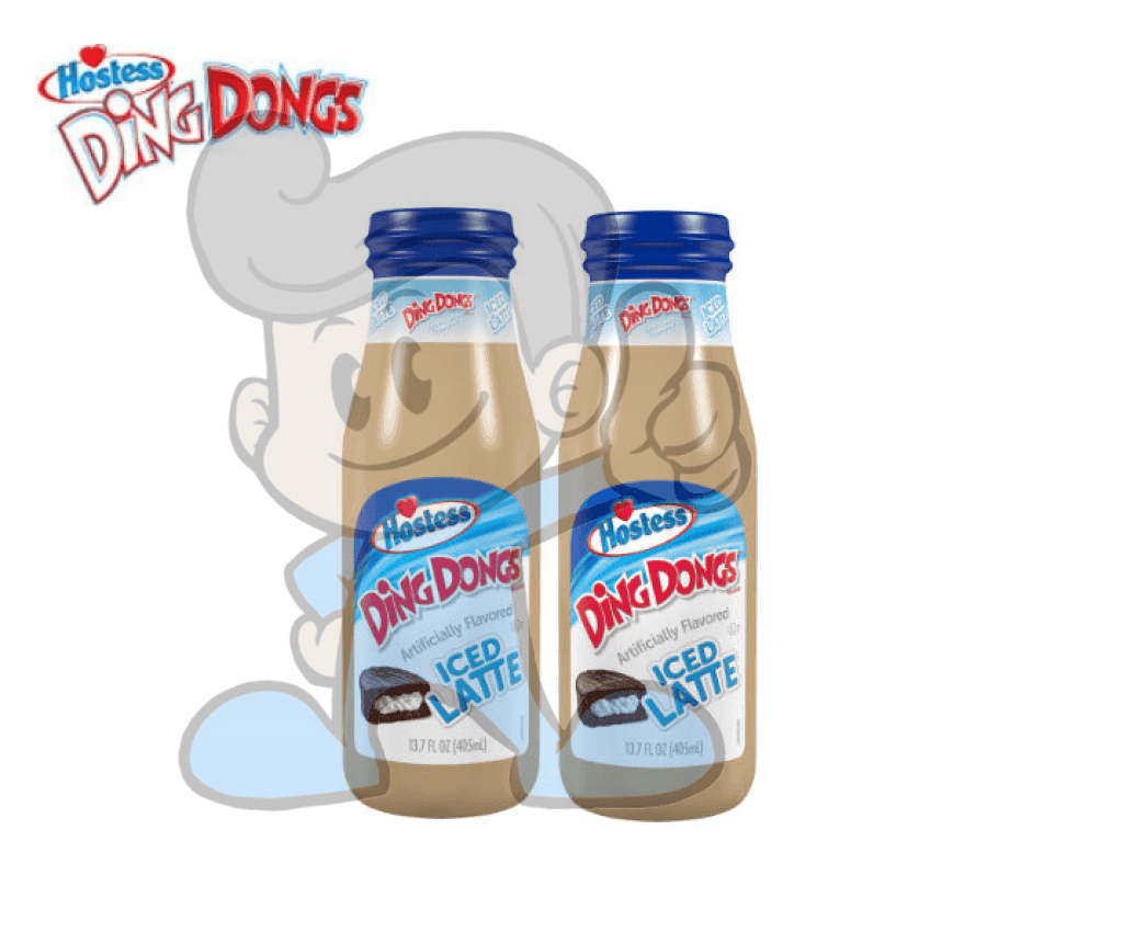 Hostess Ding Dongs Iced Latte (2 X 405 Ml) Groceries