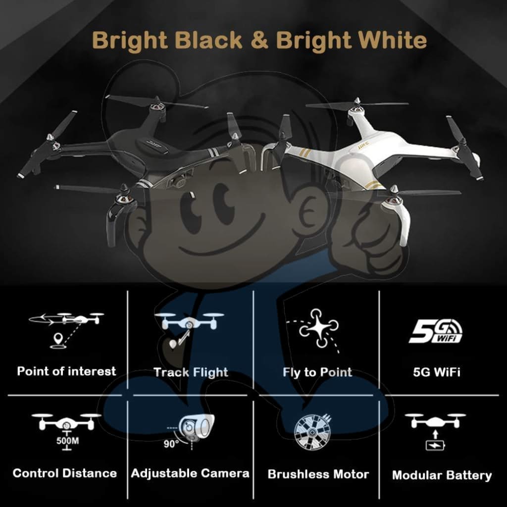 Jjrc X7 Brushless 5G-Wifi Fpv Gps 1080P Hd Drone Cameras & Drones