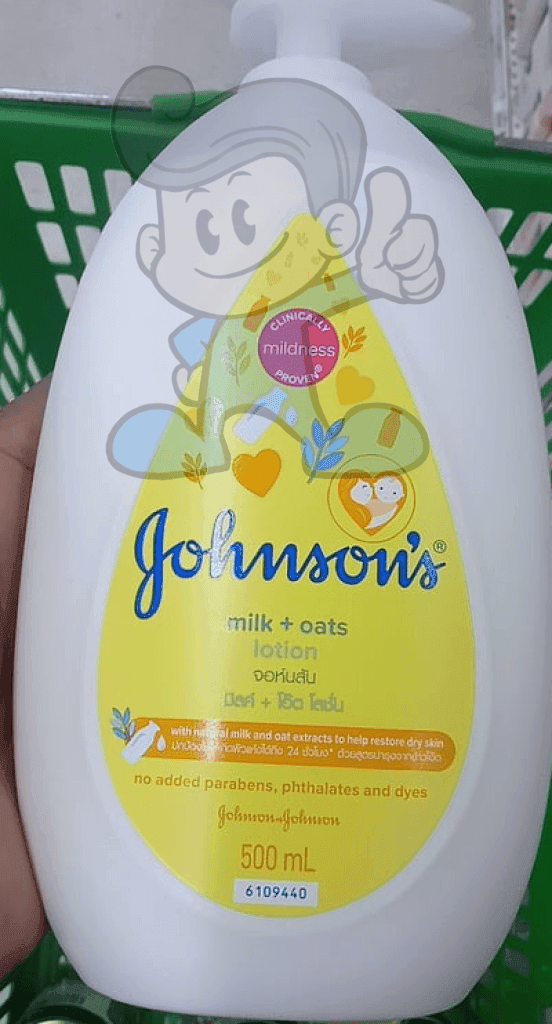 Johnsons Milk Oats Lotion 500Ml Mother & Baby