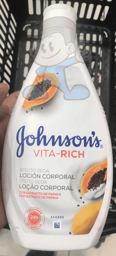Johnsons Vita Rich Body Lotion With Papaya Extract 400Ml Beauty