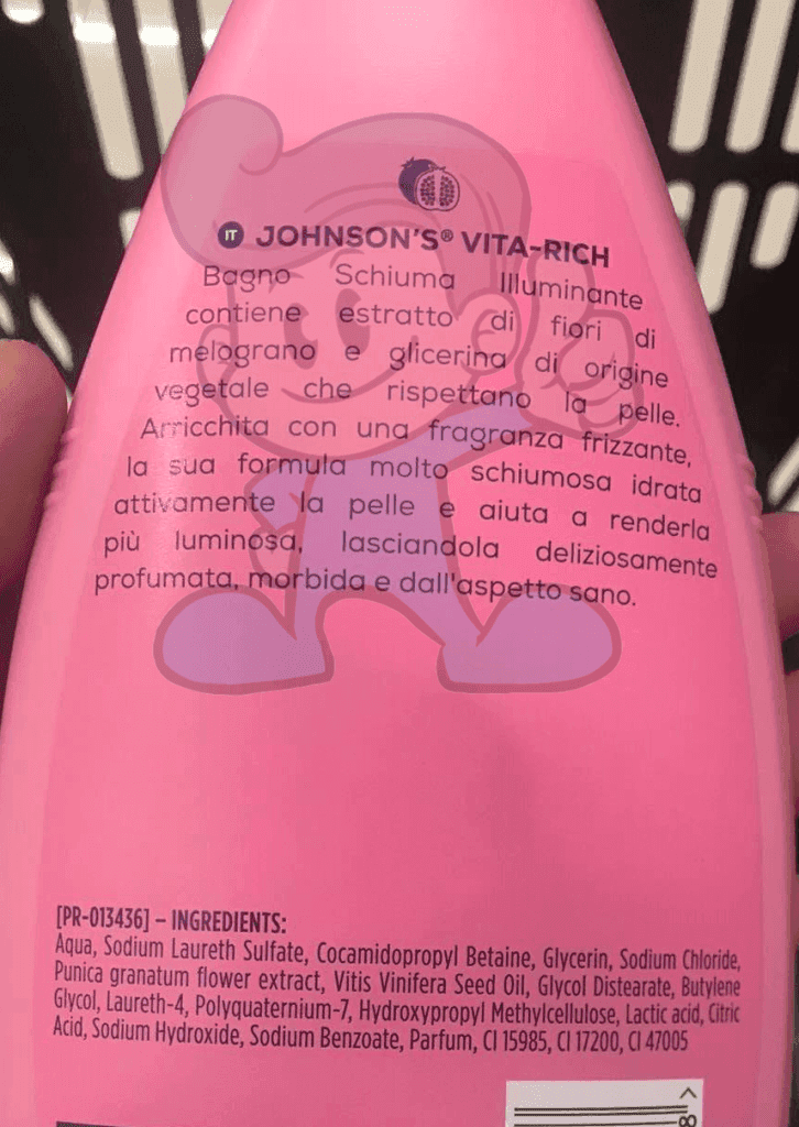 Johnsons Vita Rich Illuminator Body Wash 750Ml Beauty