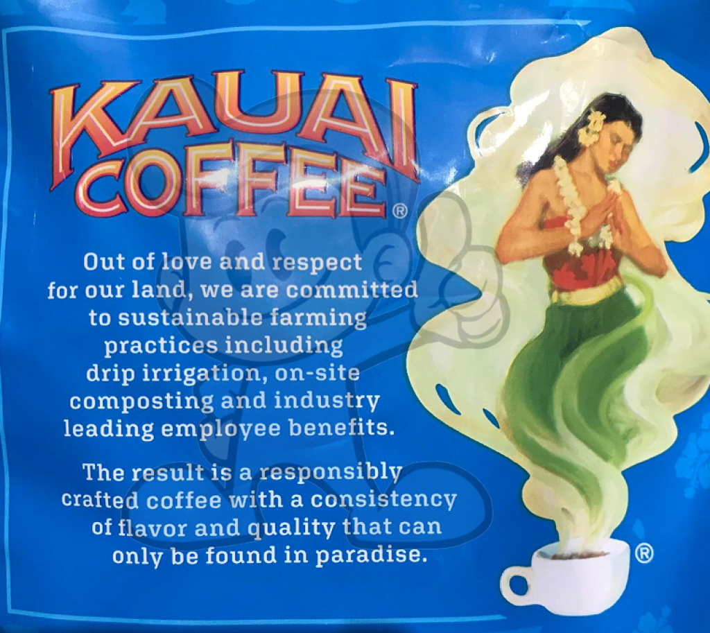 Kauai Coffee Medium Roast Whole Bean 100% Hawaiian 24Oz Groceries