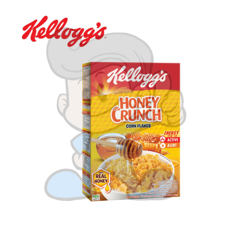 Kelloggs Honey Crunch Corn Flakes Breakfast Cereal 360G Groceries