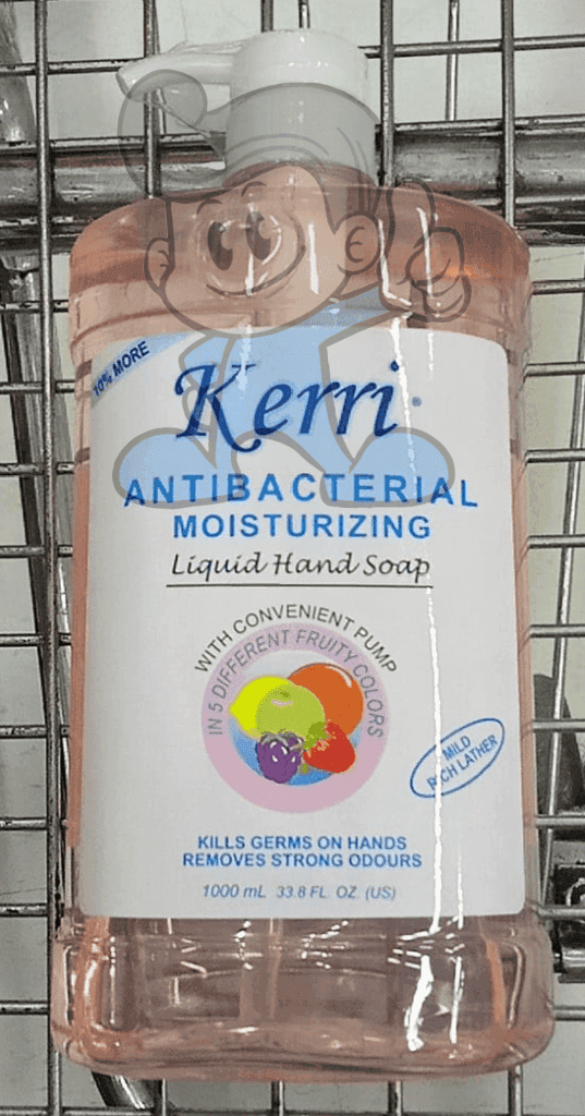 Kerri Anti-Bacterial Moisturizing Liquid Hand Soap 1000Ml Beauty