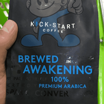 Kick Start! Coffee Brewed Awakening 100% Premium Arabica 400G Groceries