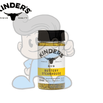 Kinders Premium Quality Rub Buttery Steakhouse 5.5 Oz Groceries