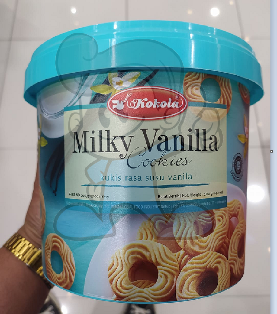 Kokola Milky Vanilla Cookies 400G Groceries