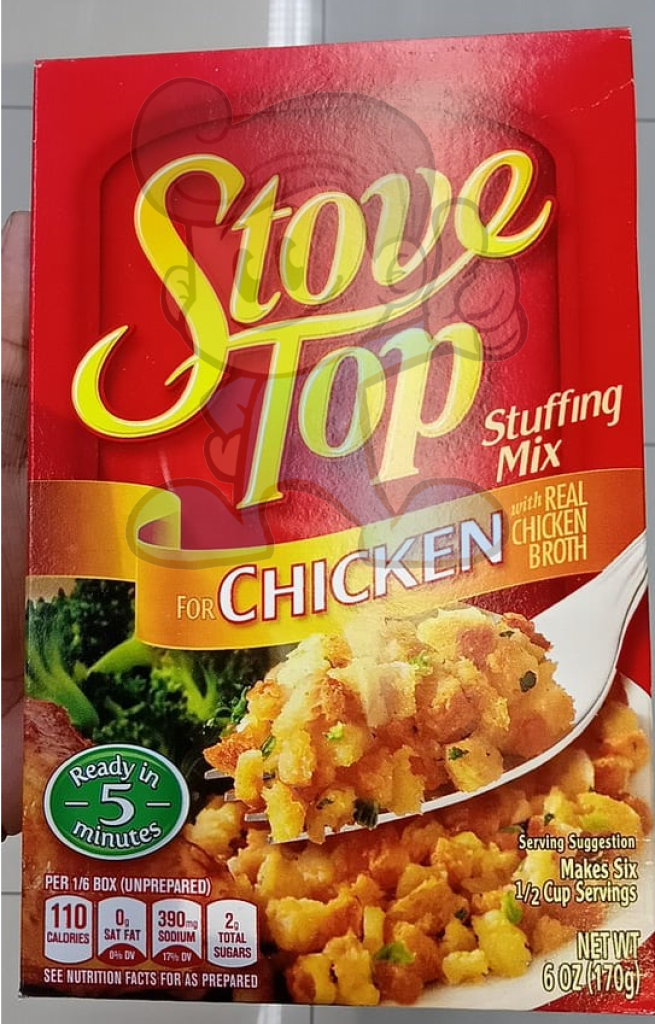 Kraft Stove Top Stuffing Mix Chicken With Real Broth (2 X 170 G) Groceries