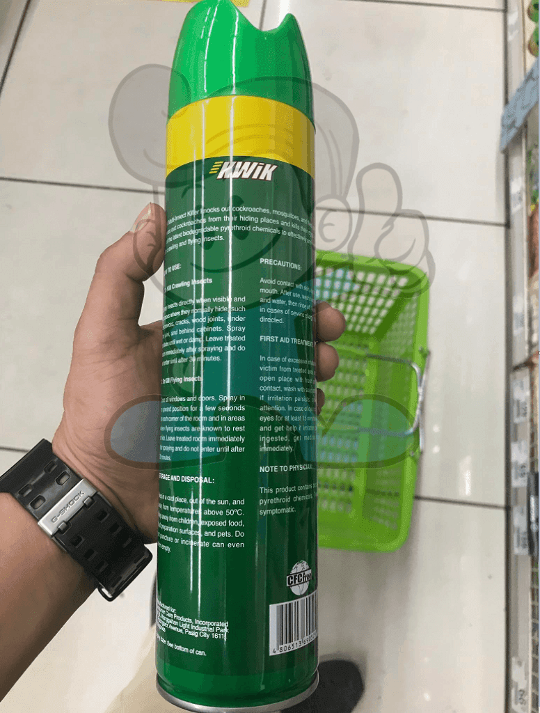 Kwik Multi Insect Killer Spray 600Ml Household Supplies
