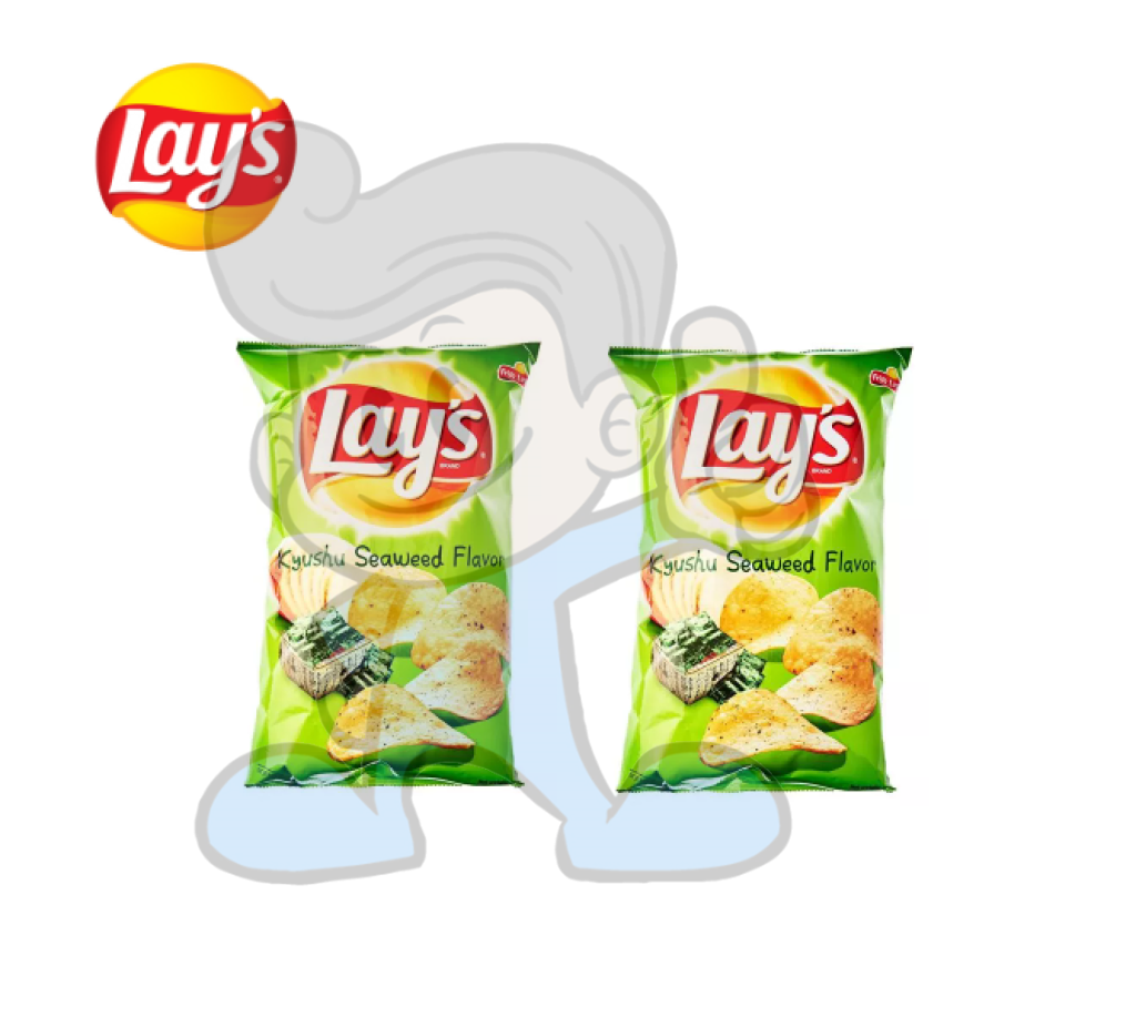 Lays Kyushu Seaweed Chips (2 X 184G) Groceries