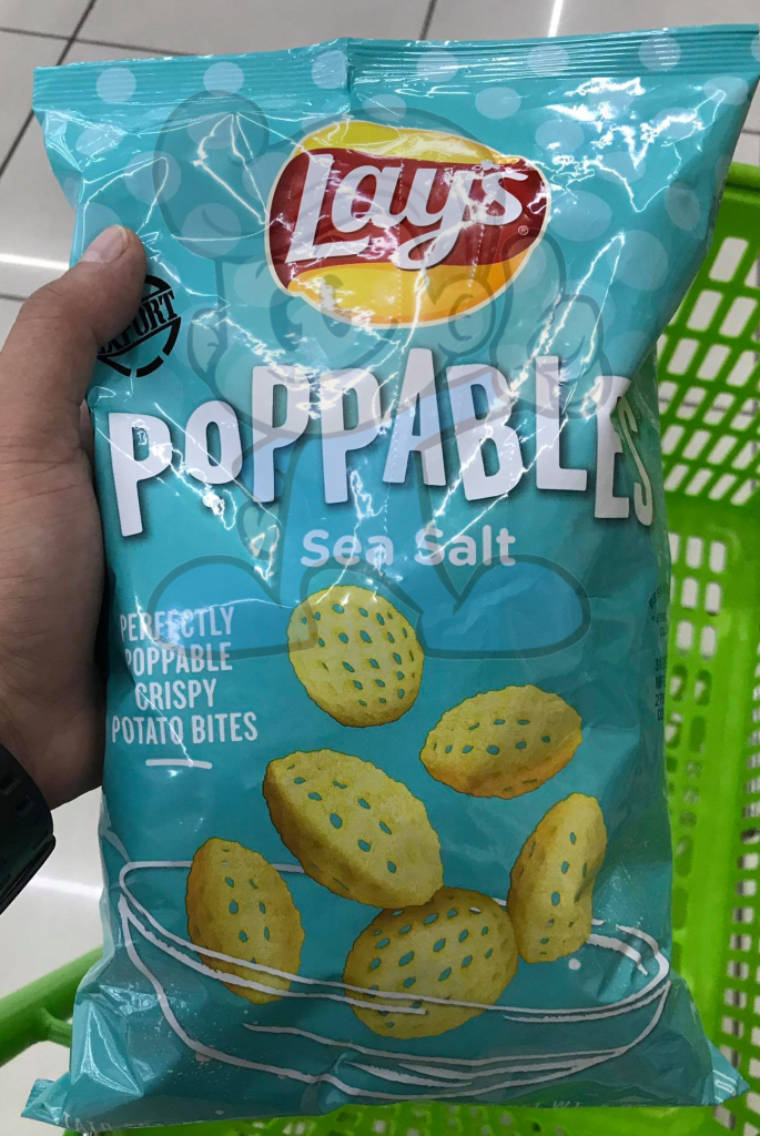 Lays Poppables Potato Chips Snacks Sea Salt (2 X 141 G) Groceries