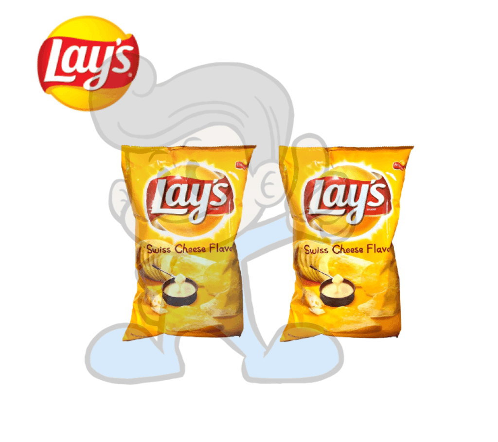 Lays Potato Chips Swiss Cheese Flavor (2 X 184G) Groceries