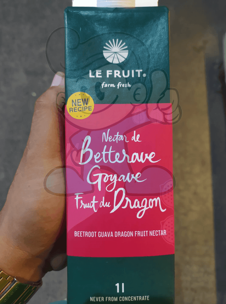 Le Fruit Guava Dragonfruit Beetroot Nectar (2 X 1L) Groceries