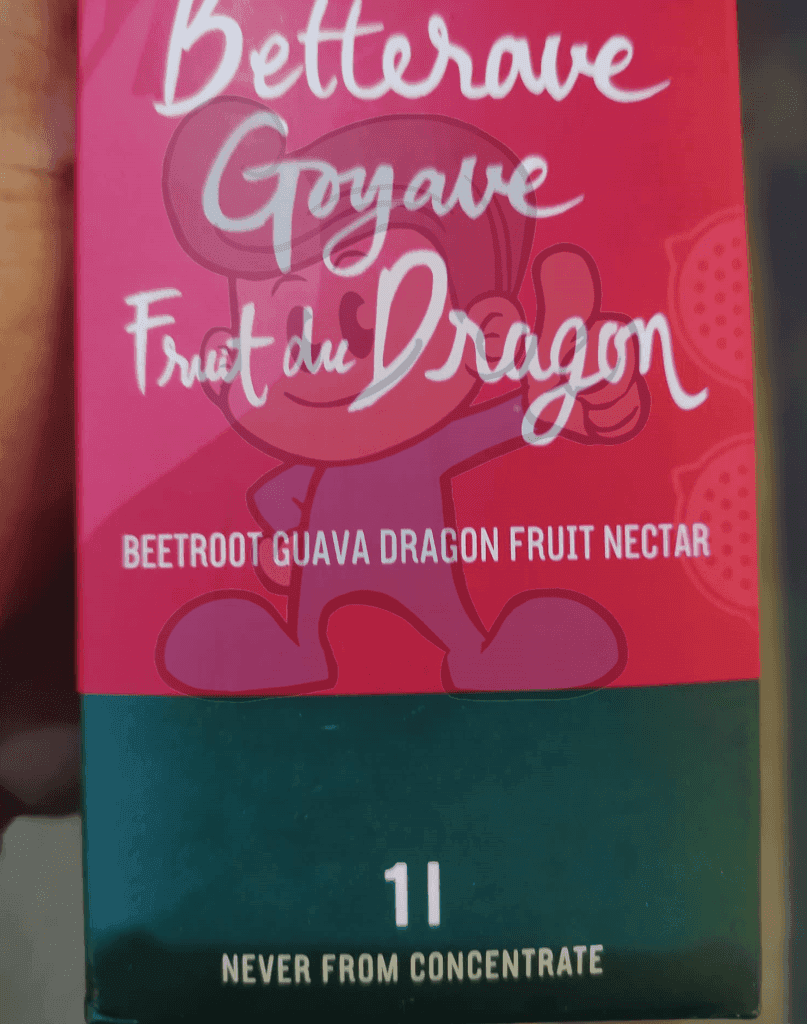 Le Fruit Guava Dragonfruit Beetroot Nectar (2 X 1L) Groceries