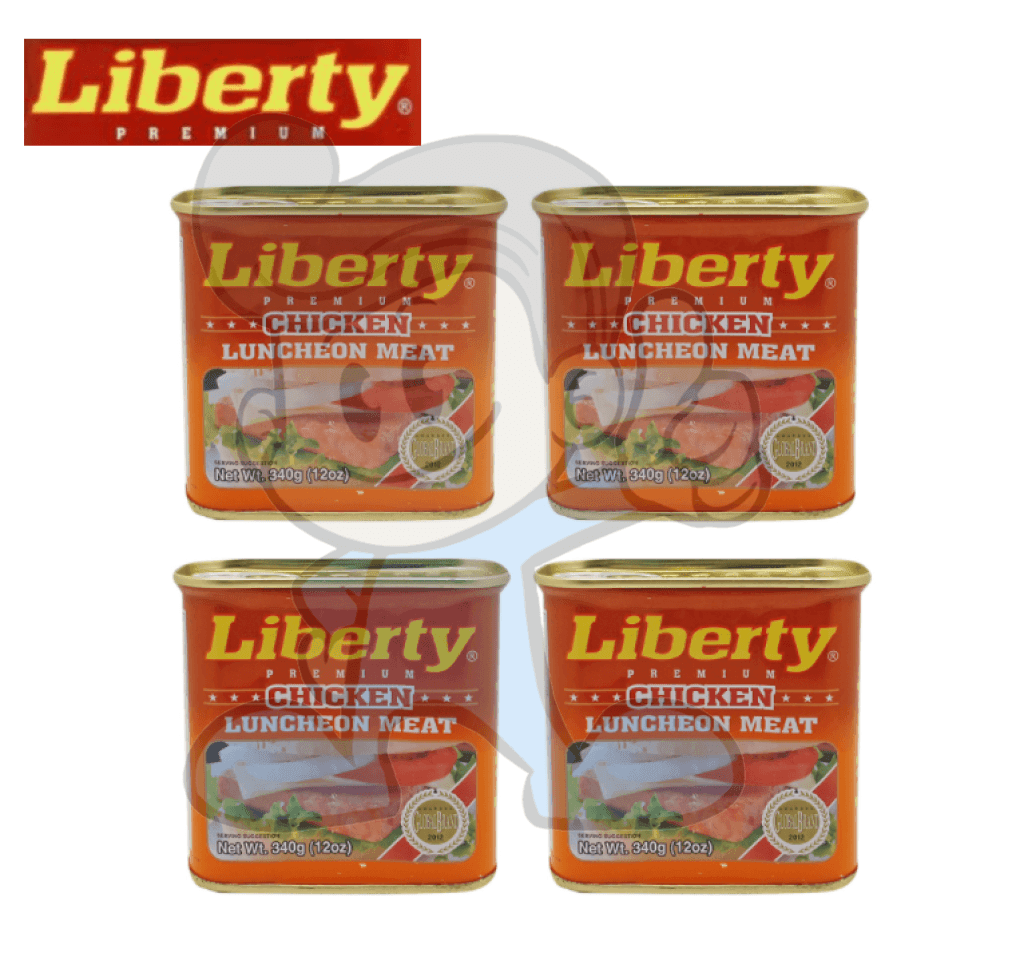 Liberty Premium Chicken Luncheon Meat (4 X 340G) Groceries