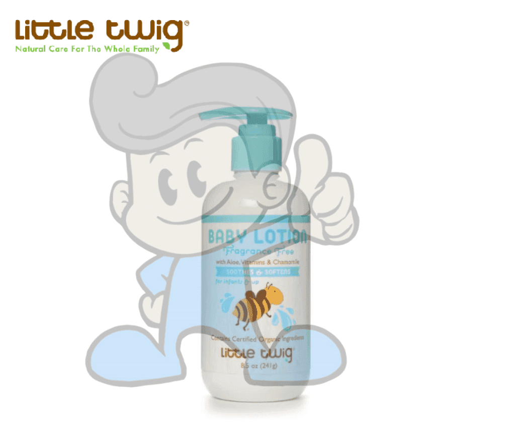Little Twig Baby Lotion Fragrance Free Soothes & Softens 8.5 Oz Beauty