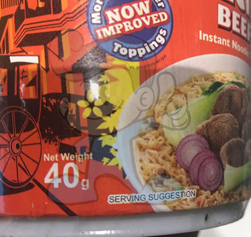 Lucky Me! Go Cup Special Beef (14 X 40G) Groceries