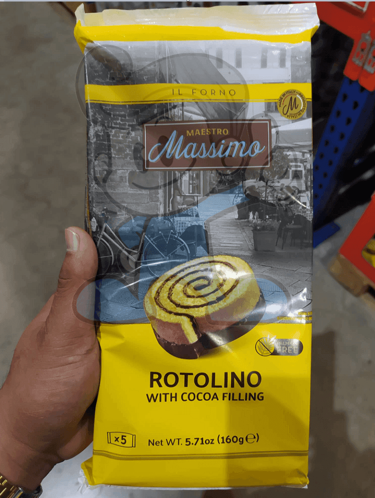 Maestro Massimo Rotolino With Cocoa Filling (2 X 160G) Groceries