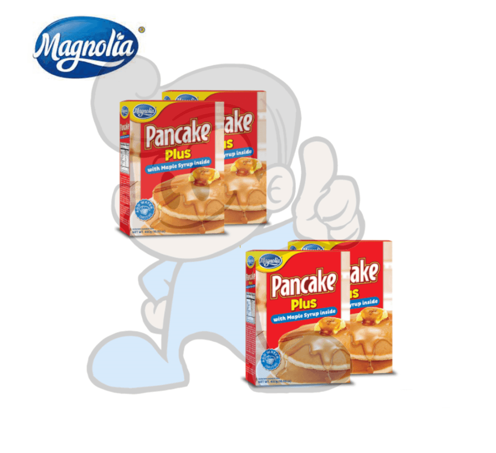 Magnolia Pancake Plus With Maple Syrup Inside (4 X 480G) Groceries