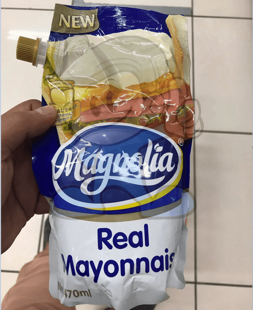 Magnolia Real Mayonnaise Stand Up Pouch 470Ml Groceries