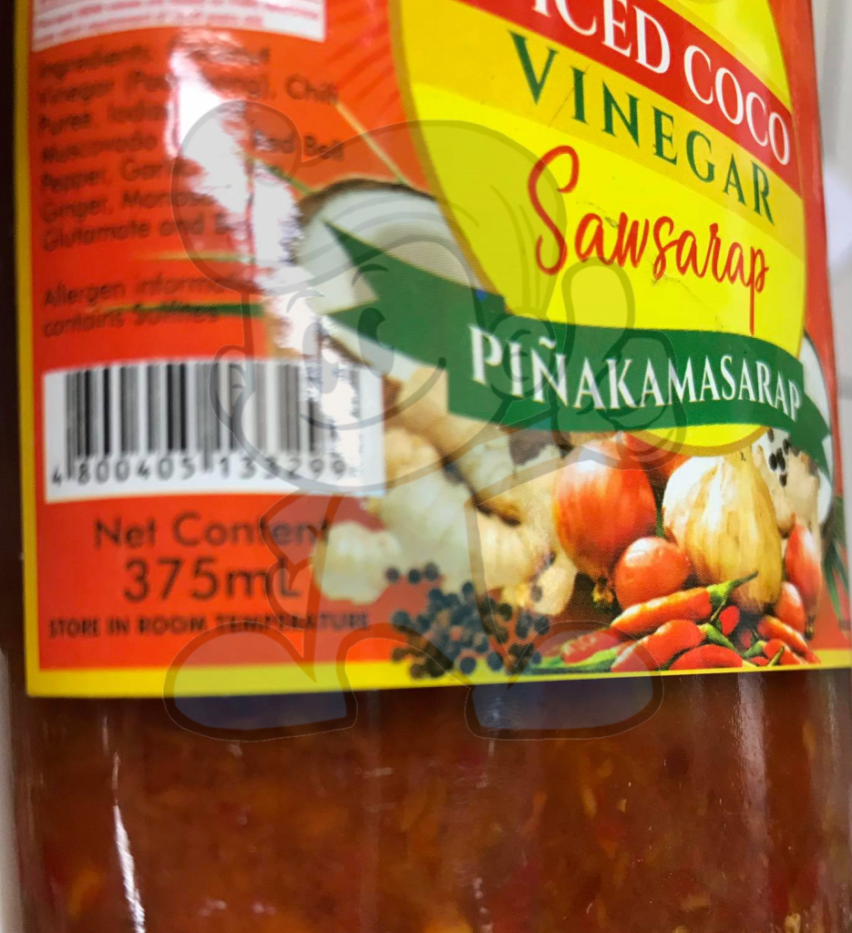 Marca Pina Spiced Coco Vinegar (2 X 375 Ml) Groceries