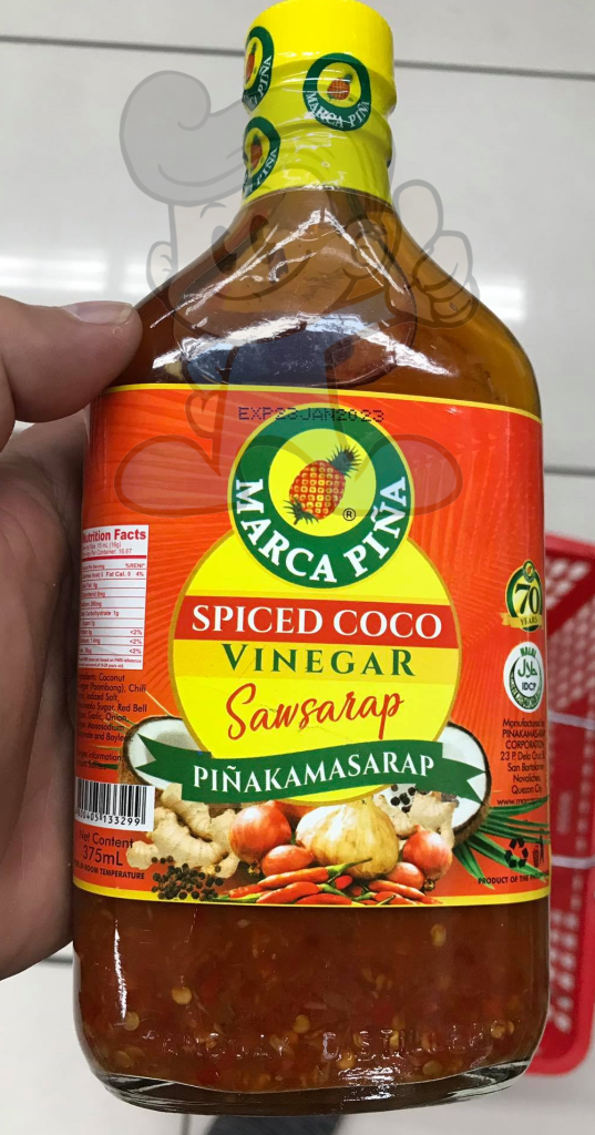 Marca Pina Spiced Coco Vinegar (2 X 375 Ml) Groceries