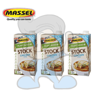 Massel Liquid Plant Based Stock Chicken Style (3 X 1L) Groceries