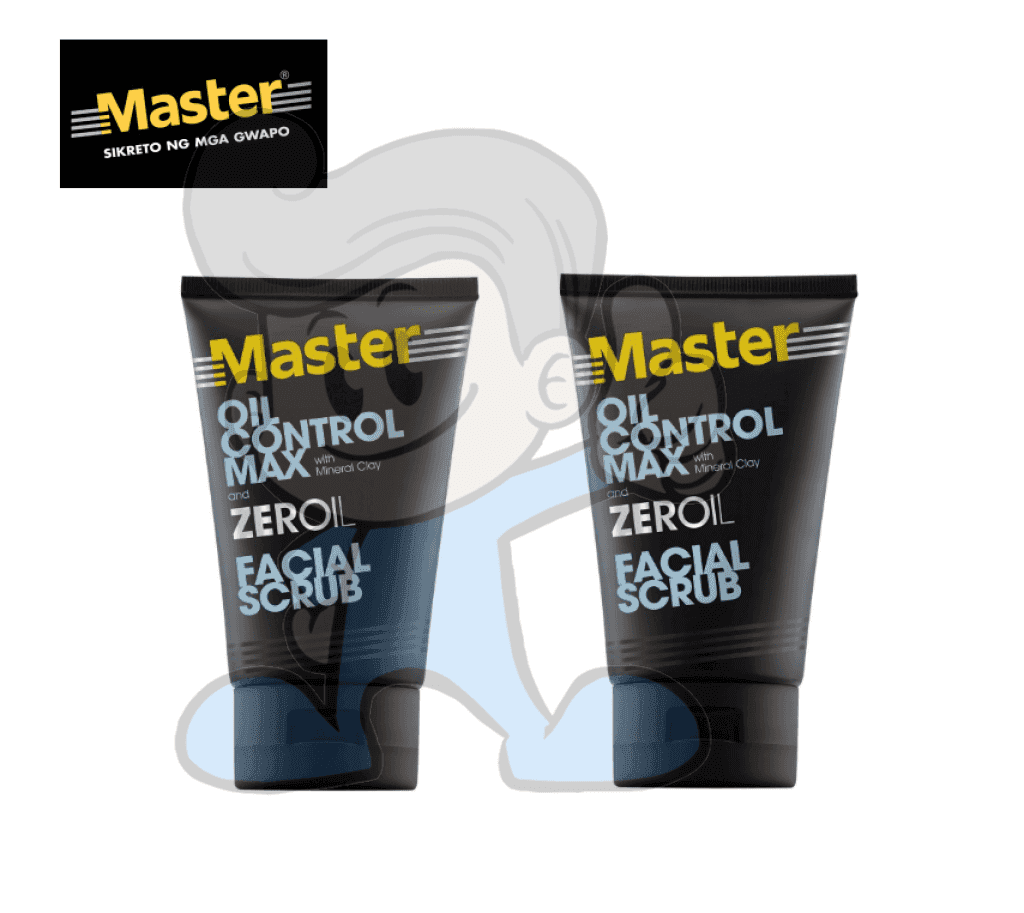 Master Facial Scrub Control Max (2 X 50G) Beauty