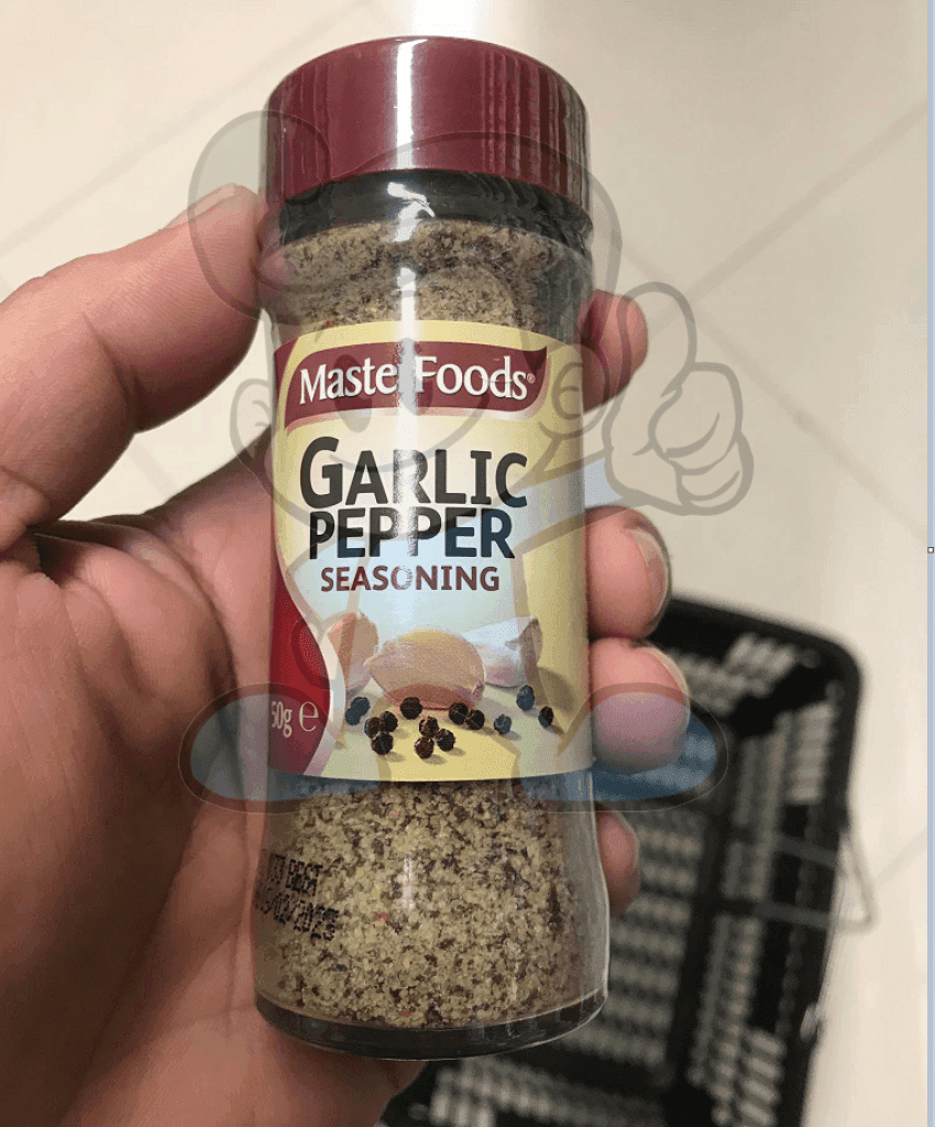 Master Foods Garlic Pepper Seasoning 50G Groceries