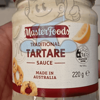 Masterfoods Traditional Tartare Sauce (2 X 220 G) Groceries