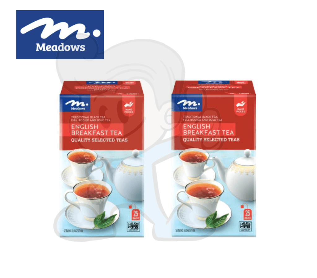 Meadows English Breakfast Tea Bags (2 X 45G) Groceries