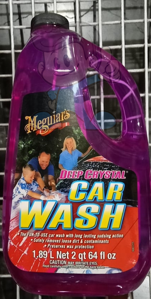Meguiars Deep Crystal Car Wash 64Oz Motors