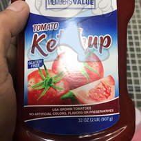 Members Value Tomato Ketchup (2 X 907 G) Groceries