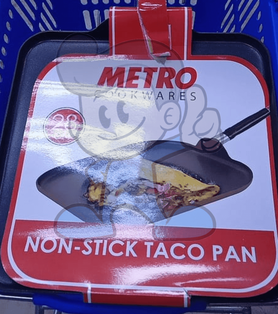 Metro Cookwares 28Cm Non-Stick Taco Pan Kitchen & Dining