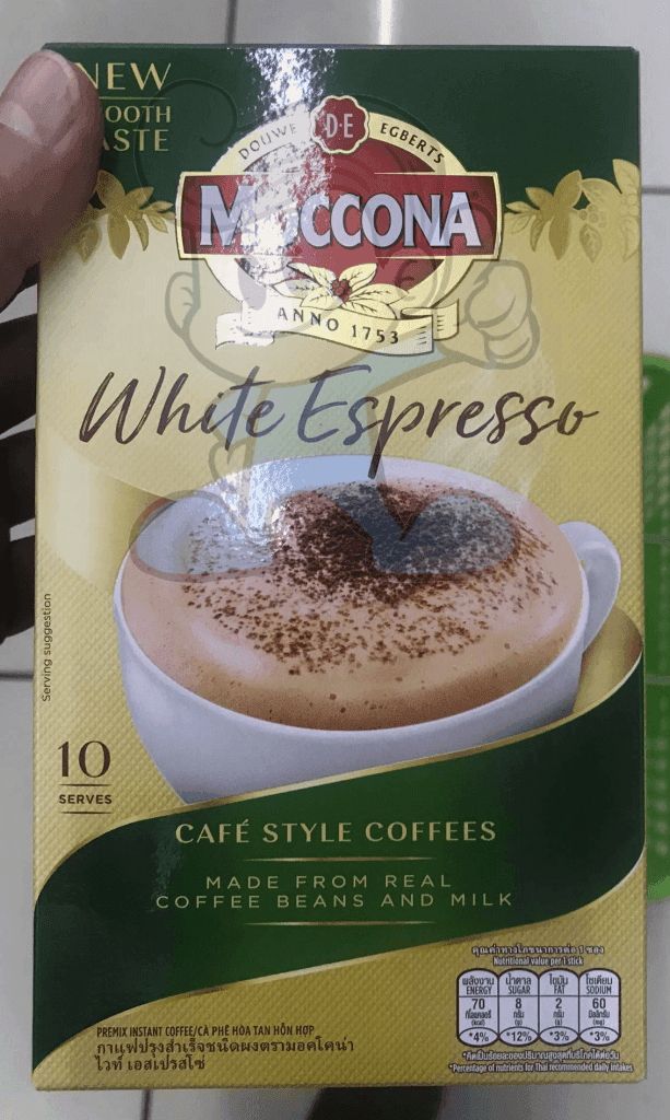 Moccona White Espresso Cafe Style Coffees (2 X 160 G) Groceries