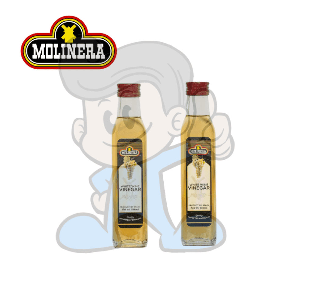 Molinera White Wine Vinegar (2 X 250Ml) Groceries