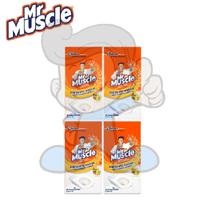 Mr. Muscle Stick On Toilet Bowl Cleaning Strip Citrus (4 X 30 G) Household Supplies