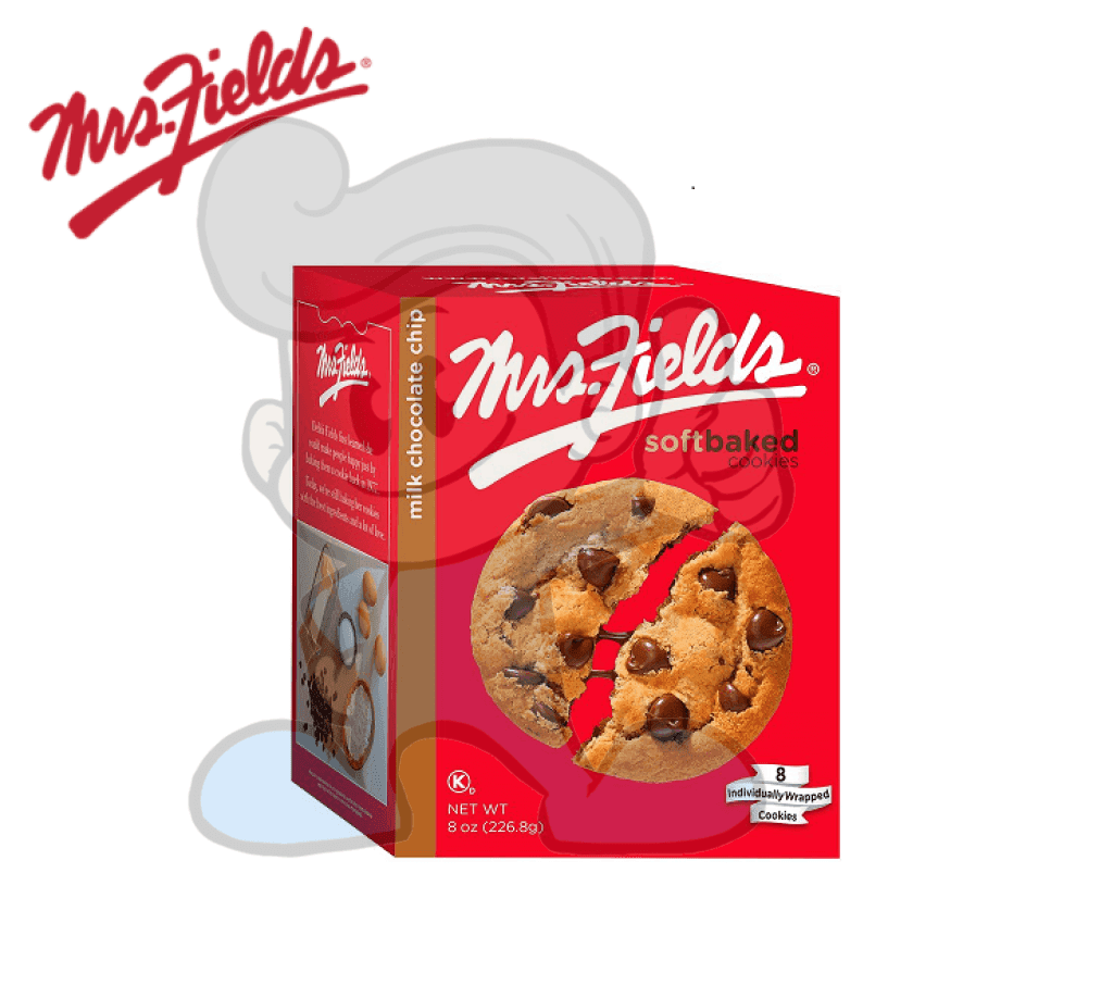 Mrs. Fields Soft-Baked Cookies Milk Chocolate Chips 226.8G Groceries