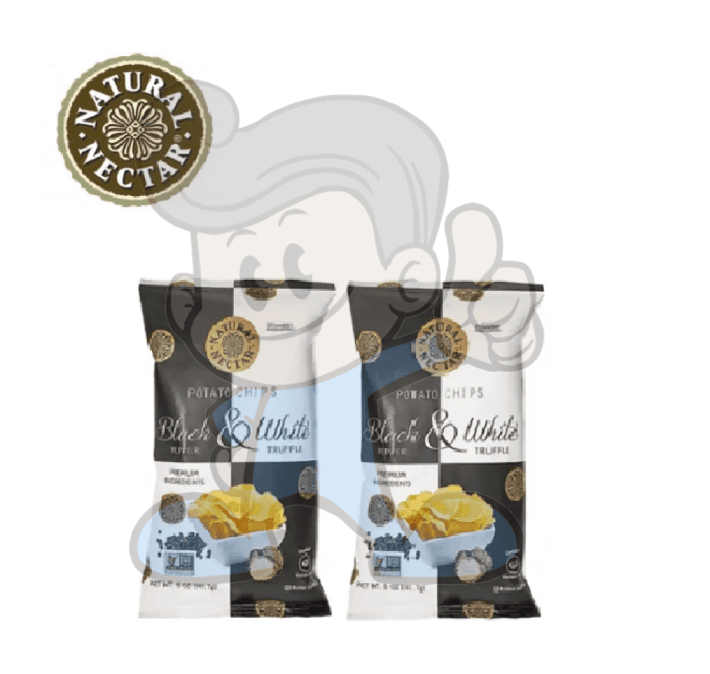 Natural Nectar Potato Chips Black Pepper & White Truffle (2 X 5Oz) Groceries