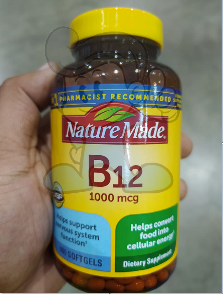 Nature Made Vitamin B12 1000 Mcg 400 Softgels Health