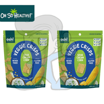 Oh So Healthy! Sour Cream Corn Veggie Crisps (2 X 50G) Groceries