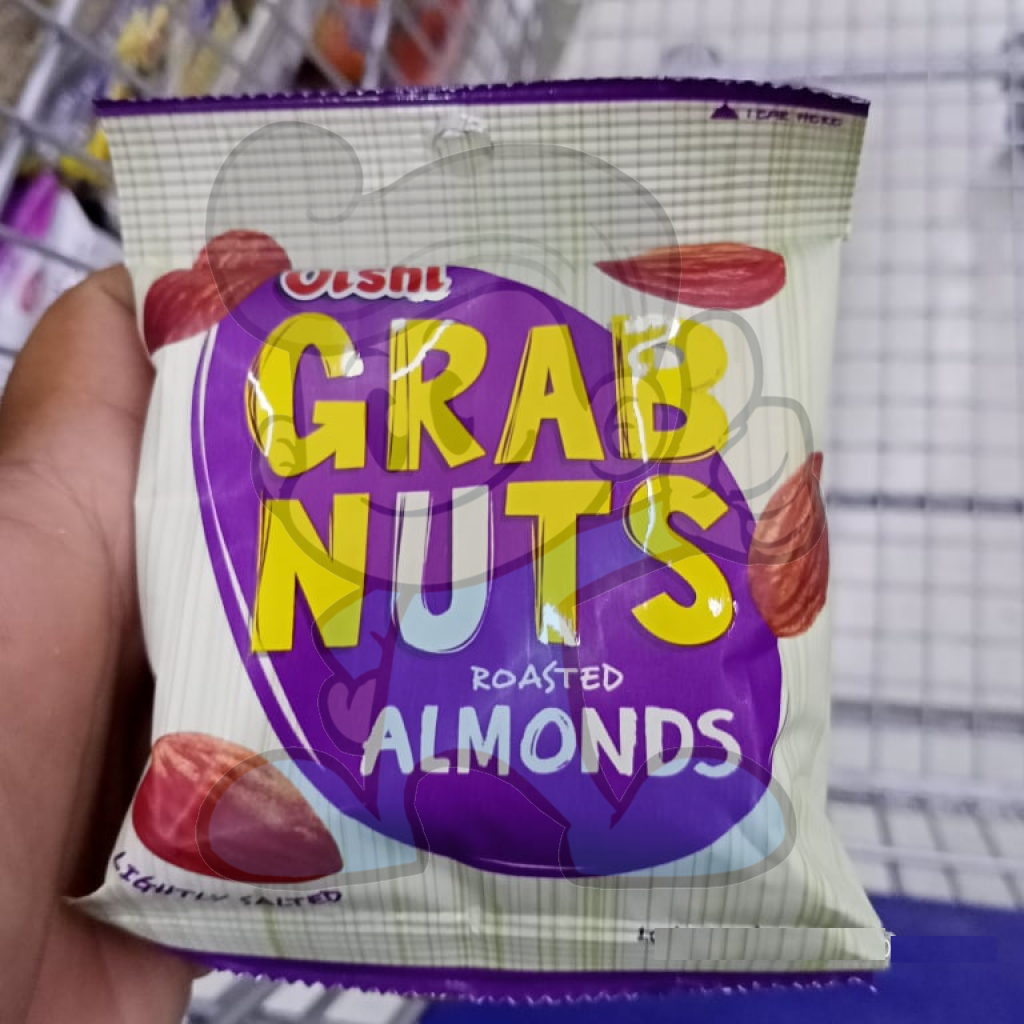Oishi Grab Nuts Almonds (10 X 30G) Groceries
