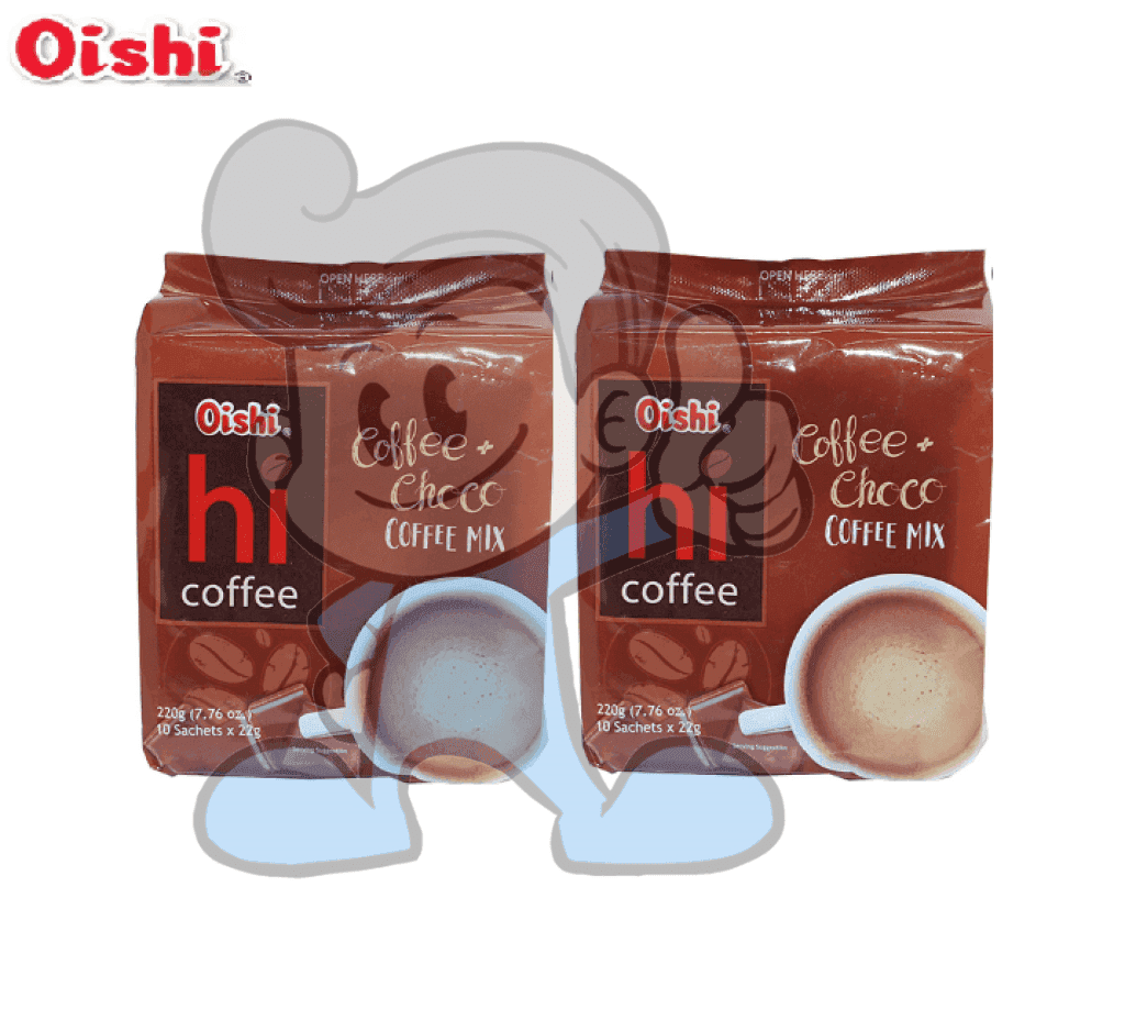 Oishi Hi Coffee Choco Mix (2 X 220 G) Groceries
