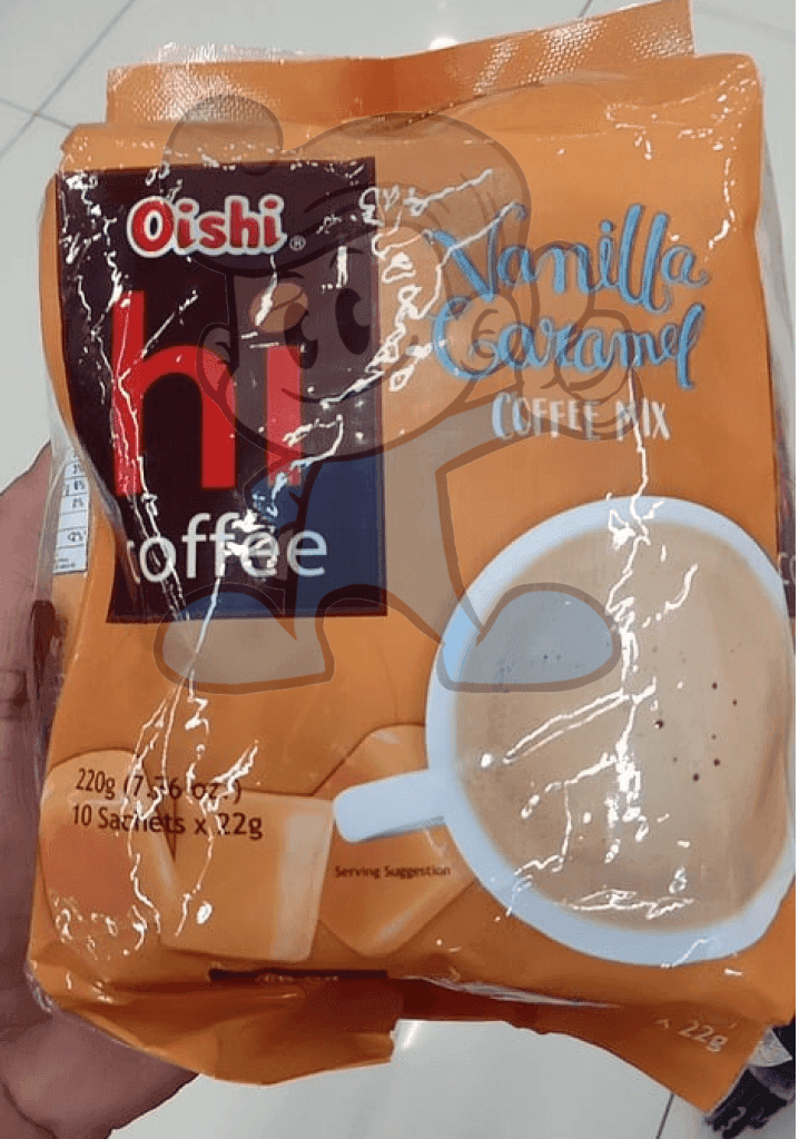 Oishi Hi Coffee Vanilla Caramel Mix (2 X 220 G) Groceries